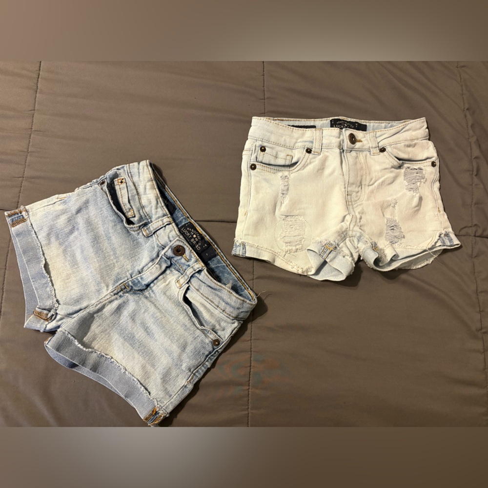 Lucky Brand Light Blue Denim Shorts bundle (GIRLS 7)